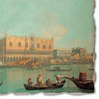 Fresco mare Canaletto &quot;Vedere din Palazzo Ducale di Venezia&quot;