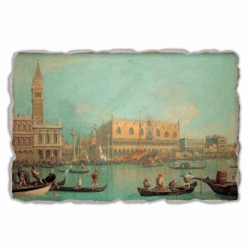 Fresco mare Canaletto &quot;Vedere din Palazzo Ducale di Venezia&quot;