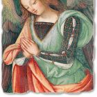 Marele Fresco Pinturicchio de mîna „Nașterea“ parte. Angelo Viadurini