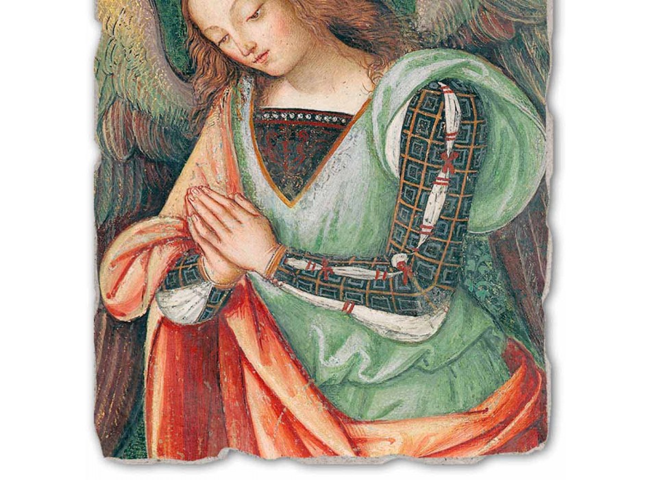 Marele Fresco Pinturicchio de mîna „Nașterea“ parte. Angelo Viadurini