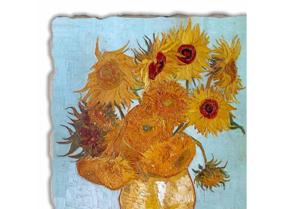 Marele Fresco manual Vincent Van Gogh „Vas de Floarea soarelui“ Viadurini