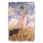 Marele Fresco Monet „Femeie cu Parasol spre stânga“ Viadurini