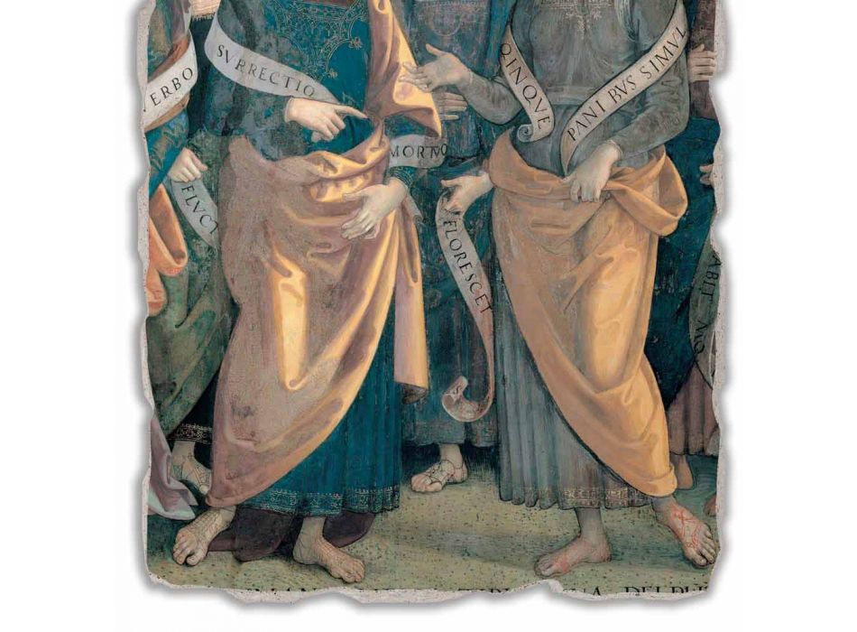 Marele Fresco Perugino &quot;Lord of the Angels, Profeții și Sibilelor&quot; Viadurini