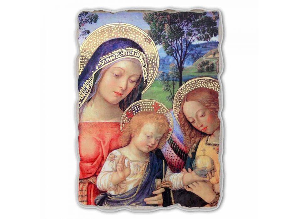 Marele Fresco Pinturicchio &quot;Madonna della Pace&quot; speciale Viadurini