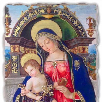 Fresco Pinturicchio mare altar Santa Maria dei Fossi