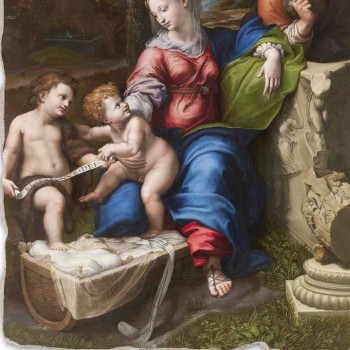 Marele Fresco R. Sanzio „Sfânta Familie sub stejar“