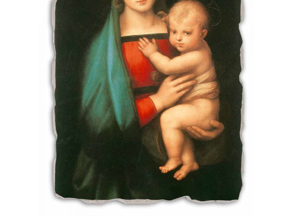Marele Fresco Raffaello Sanzio &quot;Madonna del Granduca&quot; Viadurini