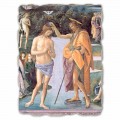 joc mare Perugino Frescă „Botezul lui Hristos“
