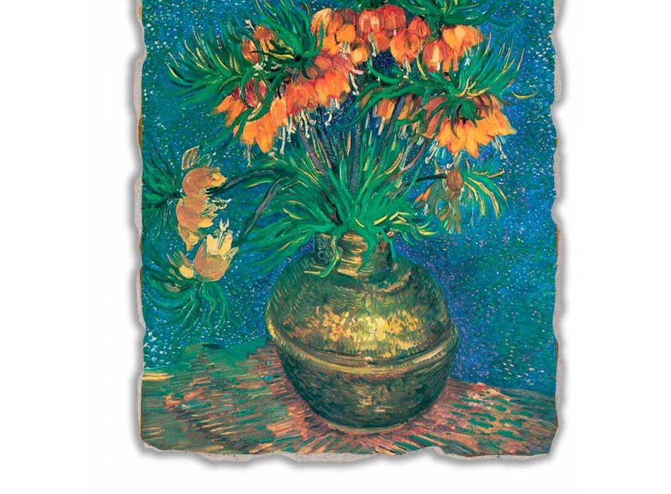 Marele Fresco Vincent Van Gogh &quot;Still Life cu Fritillaries&quot; Viadurini