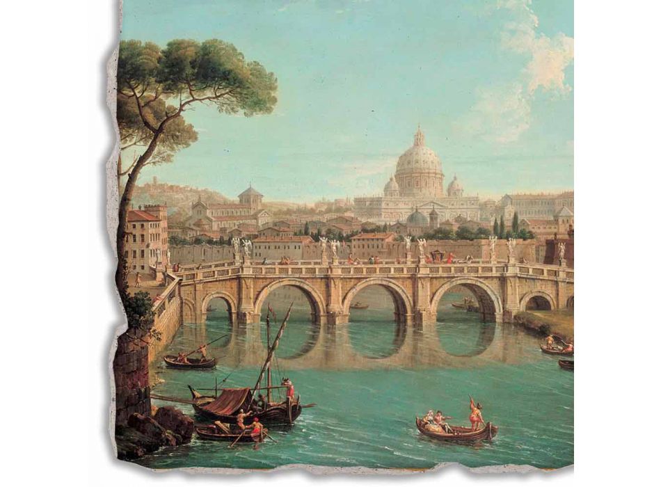 Fresco reproducere Antonio Joli „Vezi Sf Petru“ Viadurini