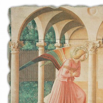 Beato Angelico Fresco reproducere „Buna Vestire“ manual