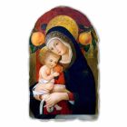 Reproducerea Fresco Carlo Crivelli &quot;Madonna și Copilului&quot; secolul al XV- Viadurini