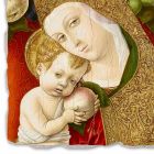 Fresco reproducere Carlo Crivelli &quot;Madonna Lochis&quot; 1475 Viadurini