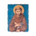 Fresco reproducere Cimabue &quot;San Francesco&quot; XIII-lea Viadurini