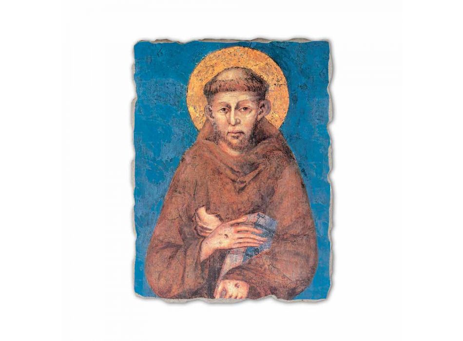 Fresco reproducere Cimabue &quot;San Francesco&quot; XIII-lea