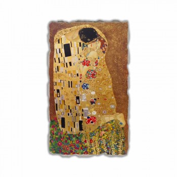 Fresco reproducerea făcută în Italia Gustav Klimt „Sărutul“