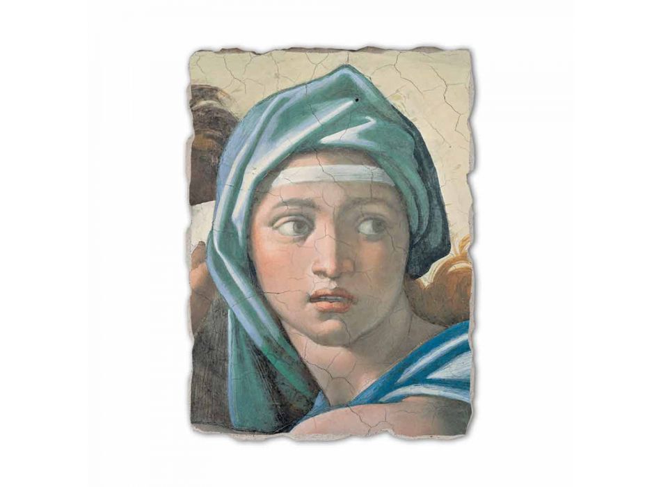 reproducere Fresco Michelangelo „delfică sibilă“ Viadurini