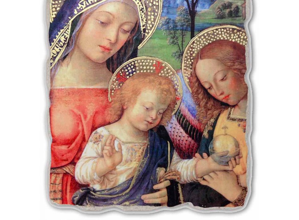 Fresco Pinturicchio joacă &quot;Lady of Peace&quot; parte.