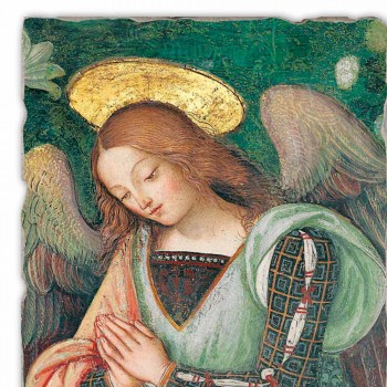 Fresco Pinturicchio juca „Nașterea“ parte. Angelo