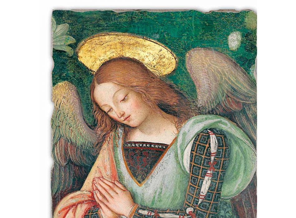 Fresco Pinturicchio juca „Nașterea“ parte. Angelo Viadurini