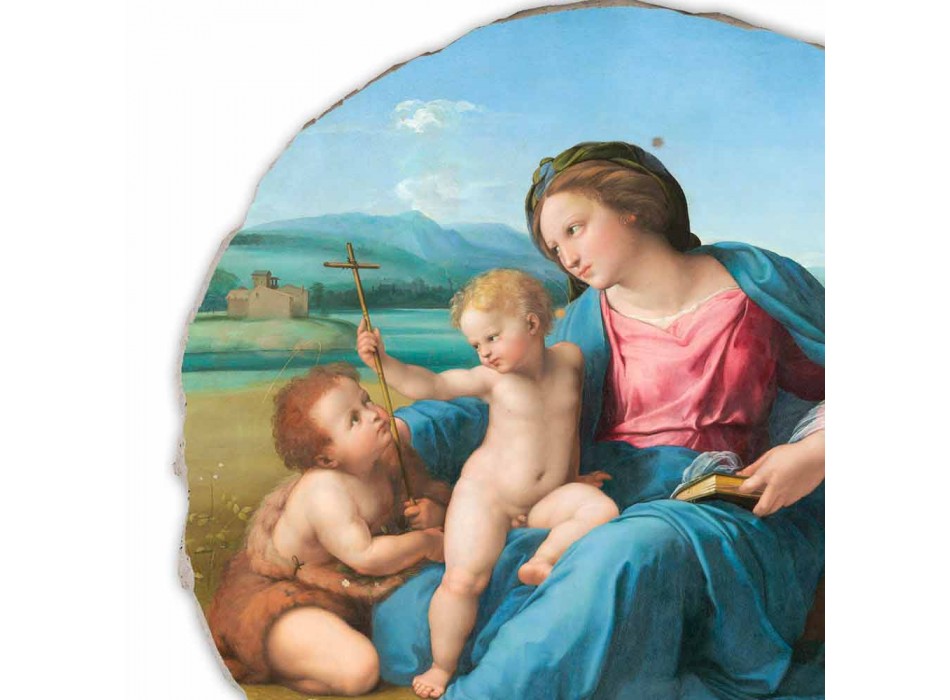 Reproducerea Fresco Raffaello Sanzio &quot;Alba Madonna&quot;, 1510