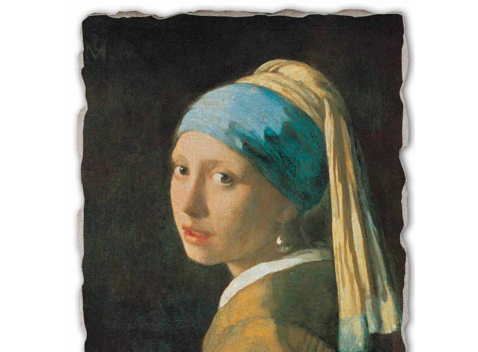 Fresco juca Vermeer „Fata cu turban“ 1665
