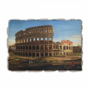 Vanvitelli Fresca „Vedere din Colosseum și Arcul lui Constantin“