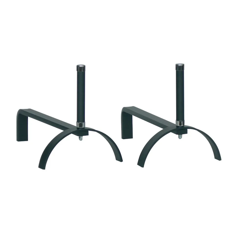 Fiare de călcat pentru șemineu în diferite finisaje Înălțime 25 cm Made in Italy - Rhinoceros Viadurini