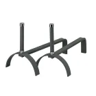 Fiare de călcat pentru șemineu în diferite finisaje Înălțime 25 cm Made in Italy - Rhinoceros Viadurini