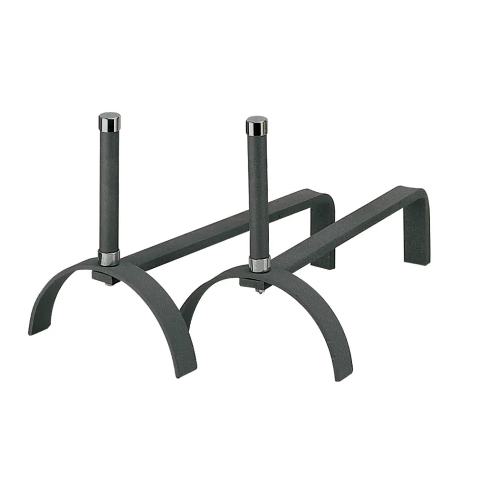 Fiare de călcat pentru șemineu în diferite finisaje Înălțime 25 cm Made in Italy - Rhinoceros Viadurini