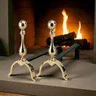 Semineu din alama Inaltime 32 cm Fabricat in Italia - Urs Viadurini