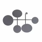 Stand dulciuri design din oțel vopsit Fabricat în Italia - Pennellope Viadurini