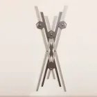 Cuier de perete Design modern din lemn colorat pentru intrare - Picasso Viadurini