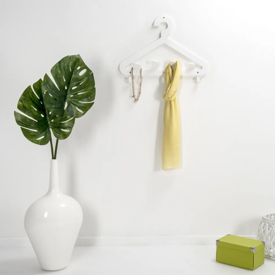 Suport de îmbrăcăminte de perete Suport de plexiglas reciclabil 2 bucăți - Tirreno Viadurini