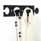 Cuier de perete colorat în design dublu din plexiglas 3 bucăți - Fratack Viadurini