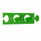 Cuier de perete colorat în design dublu din plexiglas 3 bucăți - Fratack Viadurini