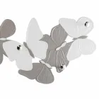 Wall hanger cu design fluturi 5pomelli făcute în Italia Brice Viadurini