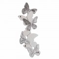 Wall hanger cu design fluturi 5pomelli făcute în Italia Brice