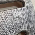 Designul cuierului de perete decorat manual în frunze de argint Holt Viadurini