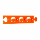 Cuier de perete design în plexiglas triplu colorat 2 bucăți - Fratack Viadurini