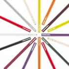 Cuier de perete din MDF lăcuit cu cârlig dublu Fabricat în Italia - Mercur Viadurini