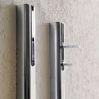 Cuier de perete din MDF lăcuit cu cârlig dublu Fabricat în Italia - Mercur Viadurini