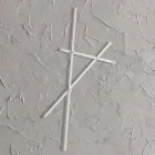 Suport de acoperire de perete din metal vopsit cu 5 picioruse Made in Italy - Olmium Viadurini