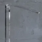 Raft pentru haine de podea din cristal acrilic transparent Essential - Ginergo Viadurini