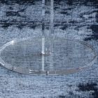 Raft pentru haine de podea din cristal acrilic transparent Essential - Ginergo Viadurini