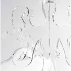 Pardoseală pentru podea, design clasic, din plexiglas Giave Viadurini