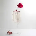 Coat sta Cactus design modern transparent, realizat în Italia Viadurini