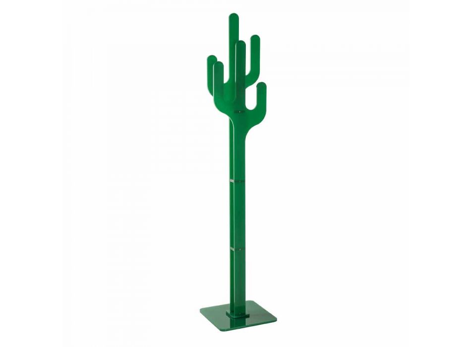 Coat sta verde Cactus design modern, realizat în Italia Viadurini