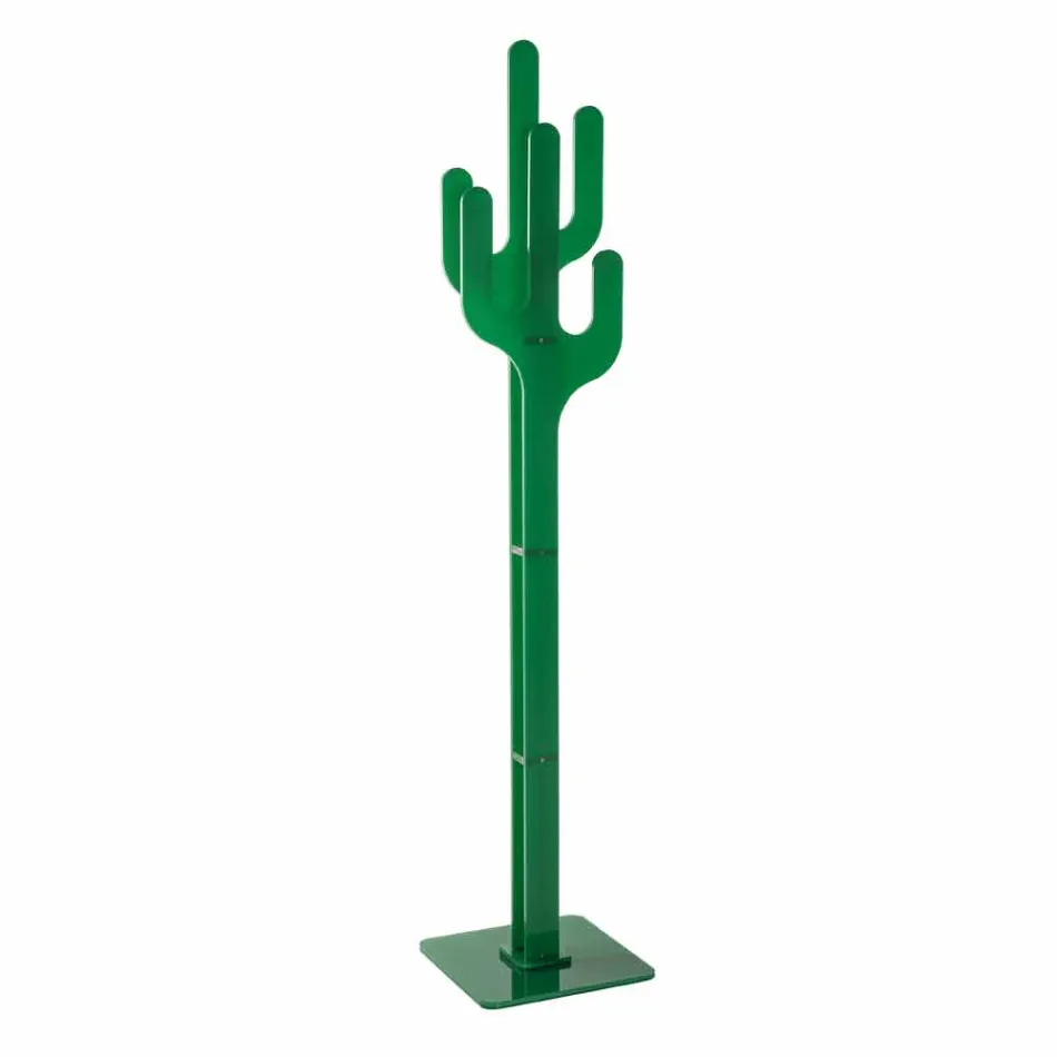 Coat sta verde Cactus design modern, realizat în Italia Viadurini