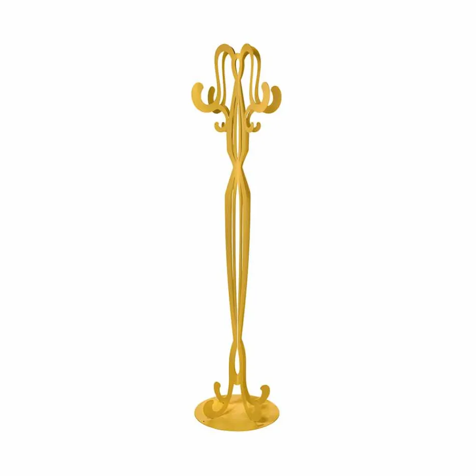 Optsprezece cârlige fabricate din Italia Design cuier de podea - Giunone Viadurini